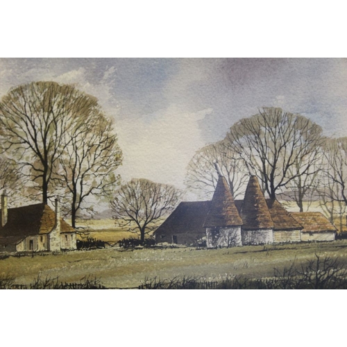 202 - Isobel N Castle - an original watercolour of a rural scene