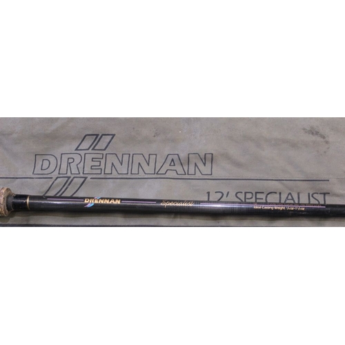 248 - Drennan 12ft Specialist 2-piece rod 1 1/4 lb in bag