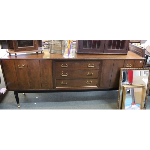 283 - A Mid-Century Sideboard with brass drop handles