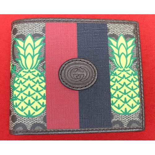 330 - Gucci Pineapple wallet, boxed