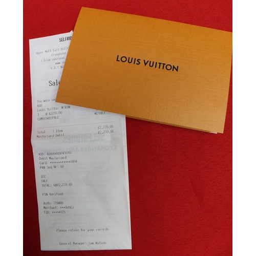 335 - Louis Vuitton Comics Keep-all,, boxed (with receipt)