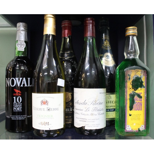 75 - Noval 10 Year Old Port, 1 bottle 

Heidsieck Monopole Blue Top Champagne, 1 bottle 

Pisang Ambon Li... 