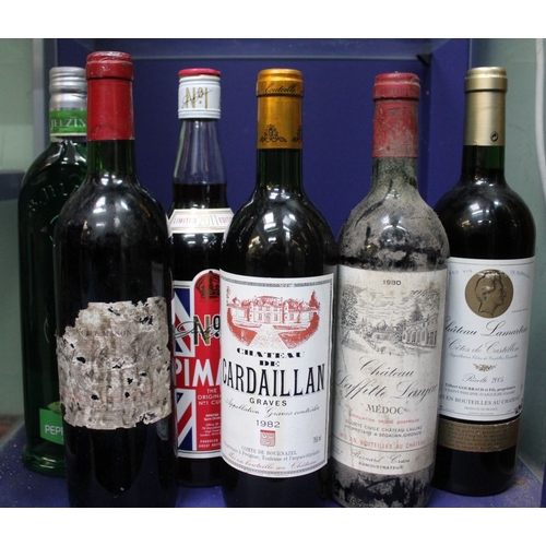 77 - 1982 Chateau de Cardaillan, 1 bottle 

2005 Chateau Lamartine, 1 bottle 

1980 Laffitte Laujac, 1 bo... 