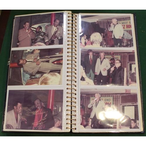 154 - Album of 130 coloured photos of some of the worlds greatest Jazz musicians 1983-84 Photographed by E... 