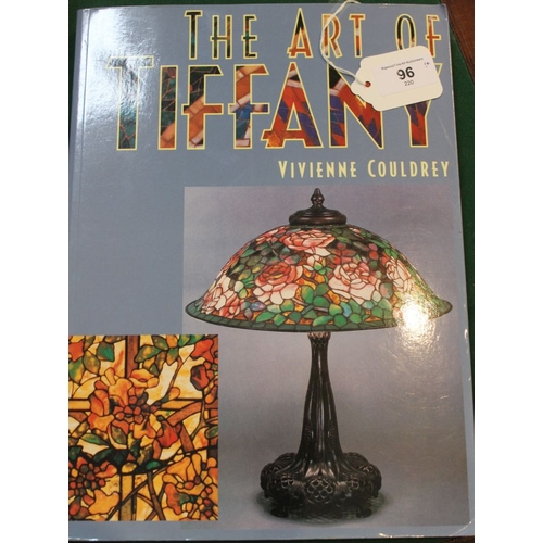 95 - Three books, Peter Bradshaw's book on Derby porcelain figures, The Art of Tiffany by Vivienne Couldr... 