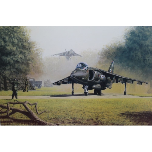 69 - Philip West, a signed, framed limited edition aircraft print 