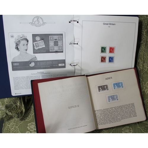 36 - The Coronation Postage Stamp Album produced by Herbert Joseph Limited for the Philatelic Department ... 