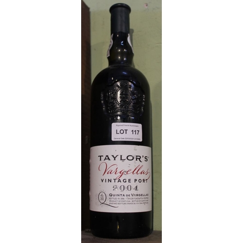 117 - Taylor's Vargellas Vintage Port, 2004, 1 bottle