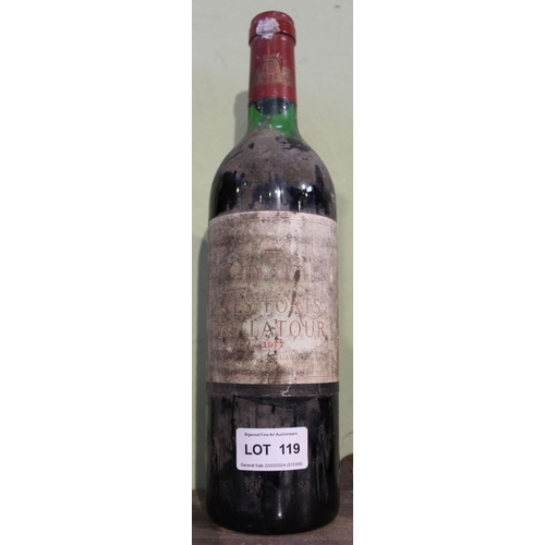 119 - Les Forts de Latour, 1977, 1 bottle