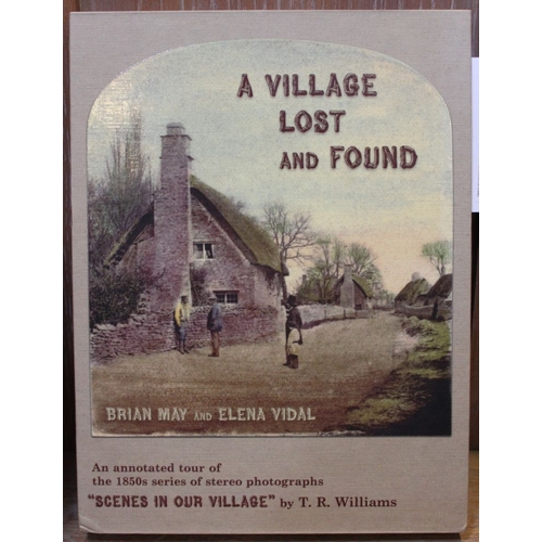 188 - A Brian May box set, with book & stereoscopic viewer, 'A Village Lost & Found'