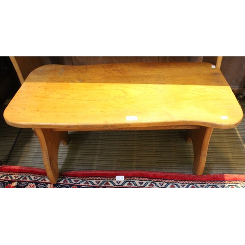 203 - An elm tavern style low occasional table