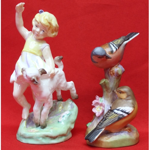 98 - A Royal Worcester bone china figure 