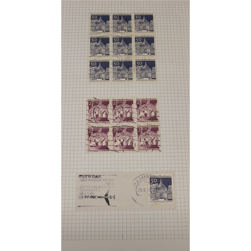 290 - A clean collection of German stamps unmounted mint and used. Catalogue value approximately £1225