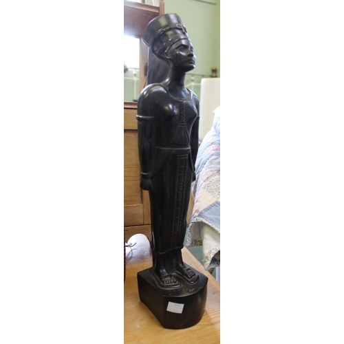 342 - A vintage resin standing Egyptian figure