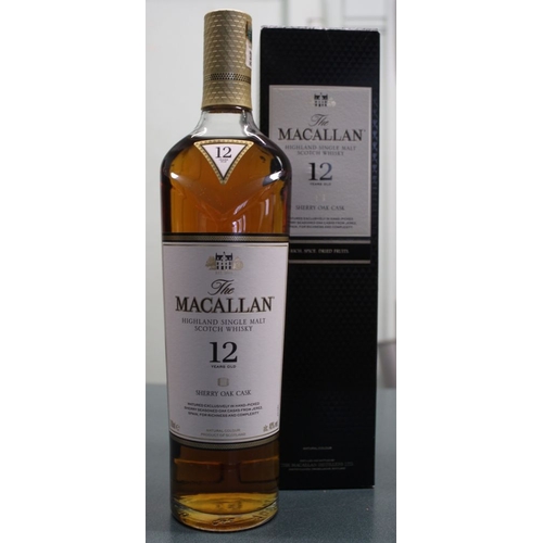 74 - The Macallan Highland single malt Scotch Whisky, Sherry Oak case, boxed