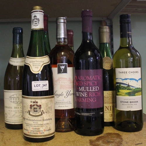 76 - Eight bottles of mixed wines (8)