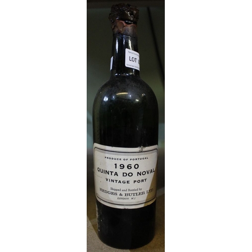 83 - Quinta do Noval vintage port, 1960, 1 bottle (a/f)