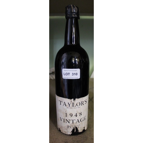 177 - A bottle of Taylor's vintage port 1948