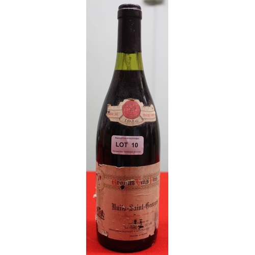 10 - Nuits St Georges Leon Rigault 1986 1 bottle