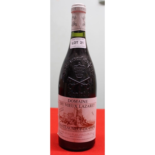 21 - Chateauneuf du Pape, Domaine du Vieux Lazaret 1994 1 bottle