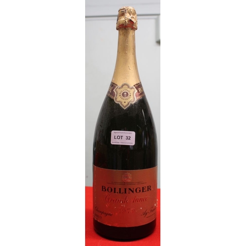 32 - Bollinger Grande Annee 1979 1 magnum