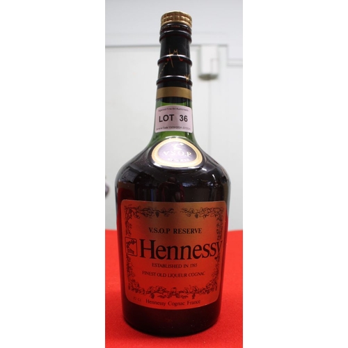 36 - Hennessy VSOP Reserve Cognac 1 bottle