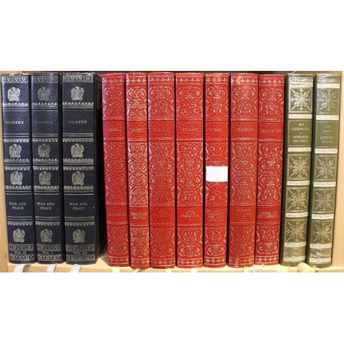 124 - A collection of Heron published books, decorative bindings