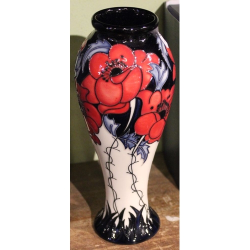 245 - Moorcroft 'A More Sacred Place' vase. M.C.C piece by Rachel Bishop, dated 2013. Height 21.5cm. Impre... 