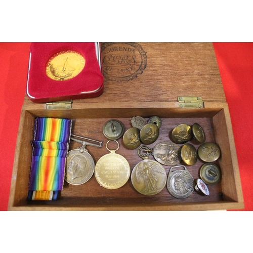 49 - Three First World War medals, two for W Ellis RN, one for S Ellis The Queen's regiment, together wit... 