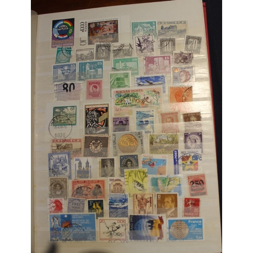 69 - Large stockbook, many hundreds of World stamps clean collection