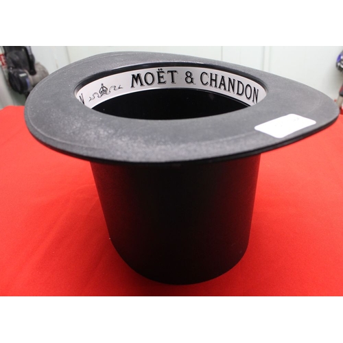 384 - Novelty Moet & Chandon Champagne Top Hat wine cooler