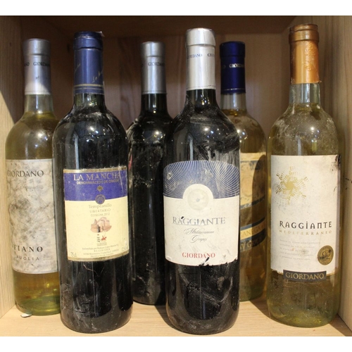 113 - Mixed lot containing three red & three white wines (6)