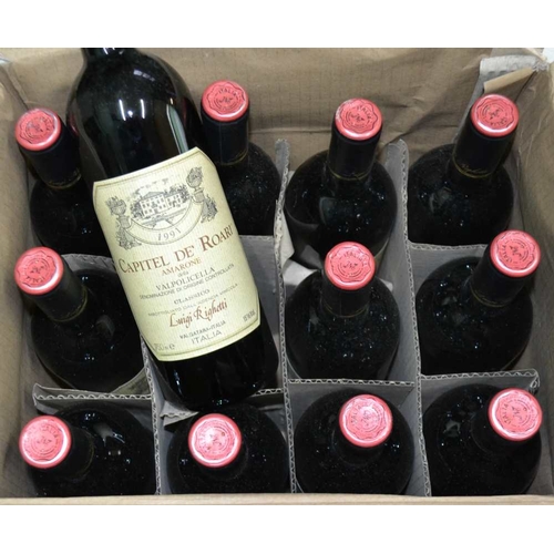 159 - Capitel de Roari 1991 Amarone delia Valplicela, 12 bottles