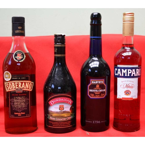 177 - Harveys Bristol Cream, 1 bottle
 Campari, 1 bottle
 Dundalgan Irish Country Cream, 1 bottle
 Soberan... 