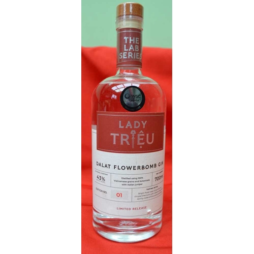 194 - Lady Trieu Dalat Flowerbomb Gin Ltd Release, 1 bottle