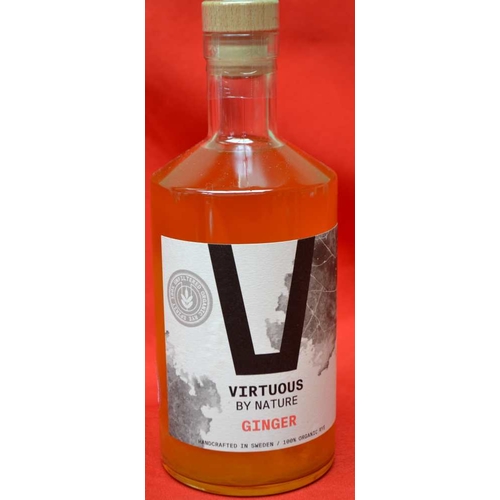 207 - Virtuous By Nature Ginger Vodka, 1 bottle