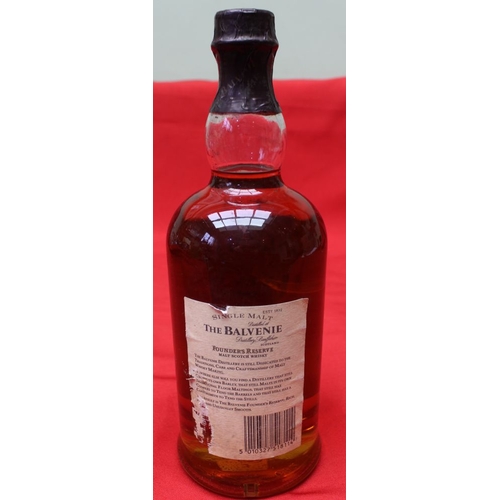 28 - The Balvenie founders reserve aged 10 years. 1L