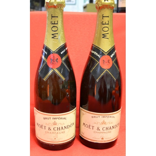 4 - Two bottles of Moet & Chandon Brut Imperial Champagne