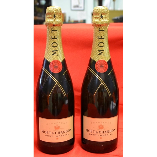 6 - Two bottles of Moet & Chandon Brut Imperial Champagne