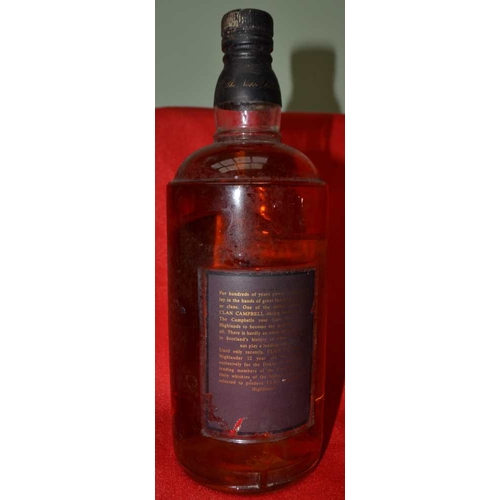 74 - Clan Campbell highlander scotch whisky aged 12 years, 1l 43%