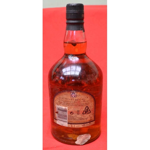 75 - Chivas Regal premium scotch whisky 12 year old 1980's bottling 1l 40gl