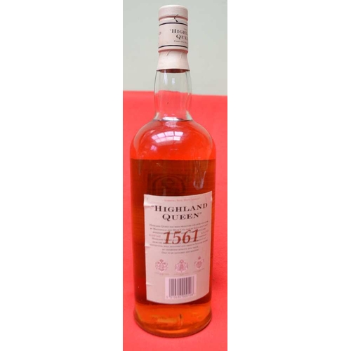 81 - the Highland Queen finest old scotch whisky, 1l 43%