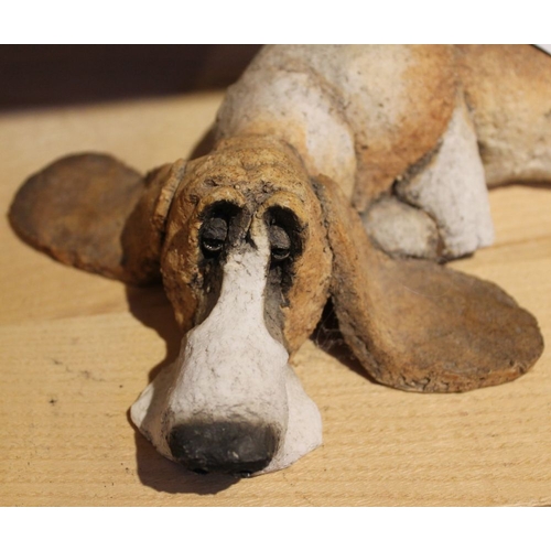 141 - A ceramic (Loafer Basset) by Grant Palmer