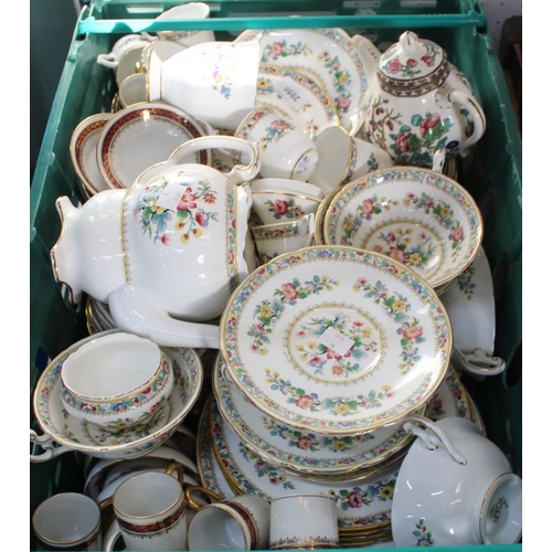 363 - A quantity of Foley bone china dinner and coffee ware 