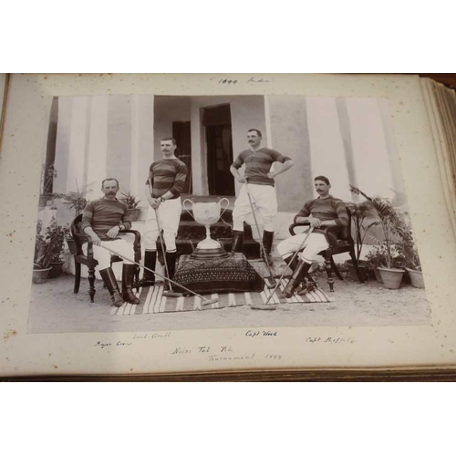 118 - Photograph albums including The Rifle Club, relating to Lt Herbert Grubb, 1900-1907 Serving with 2nd... 