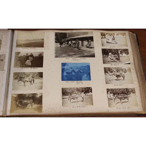 118 - Photograph albums including The Rifle Club, relating to Lt Herbert Grubb, 1900-1907 Serving with 2nd... 