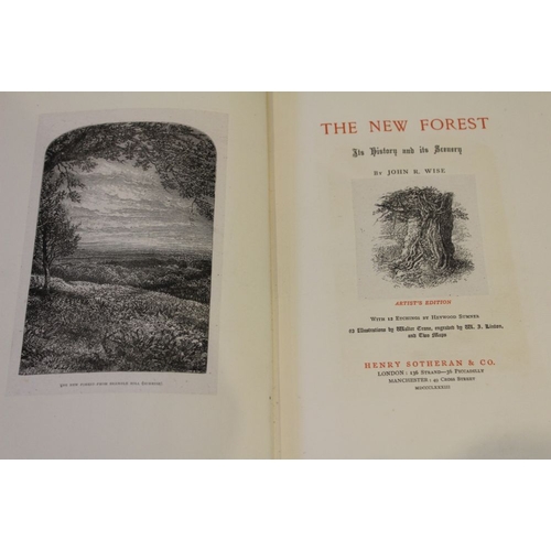 125 - Wise : The New Forest 1883 Ltd Edition 29 of 350 copies