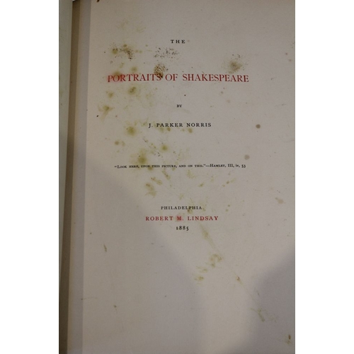 126 - J. Parker Norris : The Portraits of Shakespeare Ltd edition 125 of 500