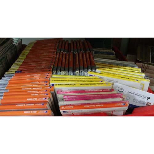 265 - Two boxes of Ordinance Survey and other maps with sheet maps