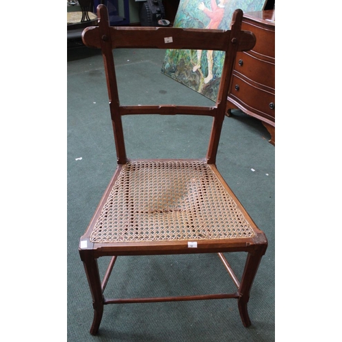 342 - A bergere seated chair